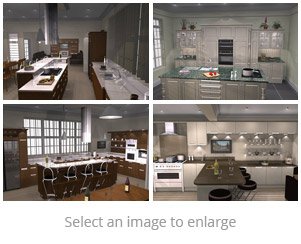 Planit 3D kitchen design images